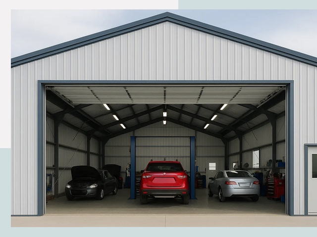 Ангары из сэндвич панелей от 618 руб. в Урюпинск