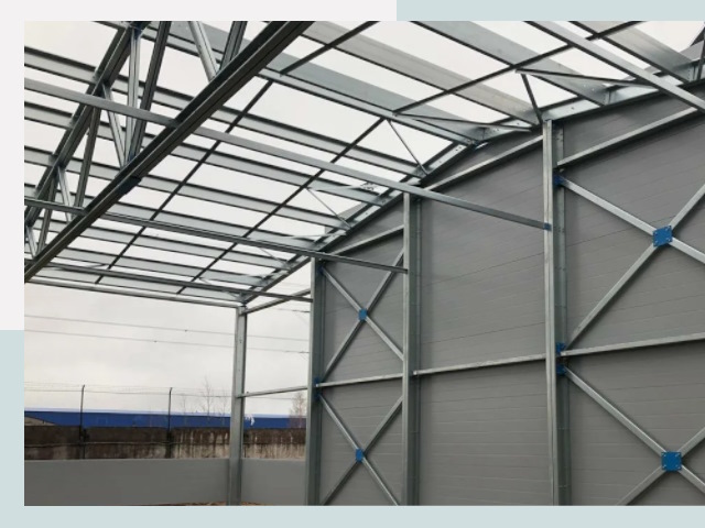 Каркасные ангары от СтальСтрой-Рюп по цене от 618 руб.