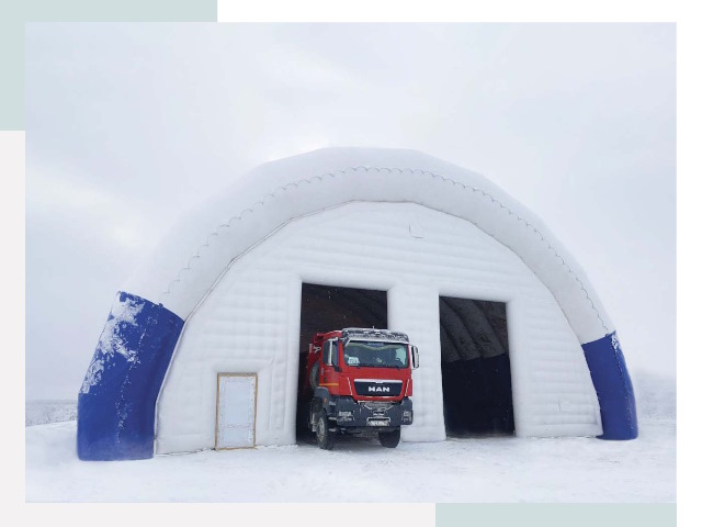 Мобильные ангары в Урюпинске