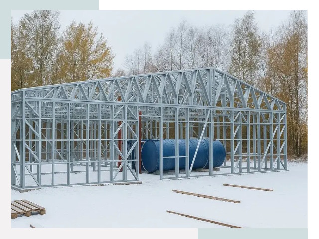 Металлические ангары в Урюпинске