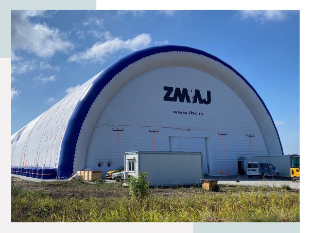 Брендирование ангаров в Урюпинске