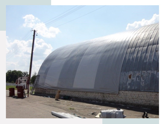 Ремонт ангаров в Урюпинске